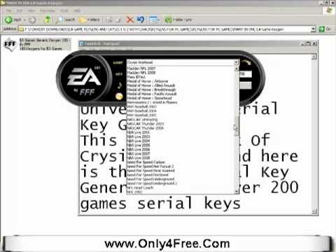 Software keys and serials